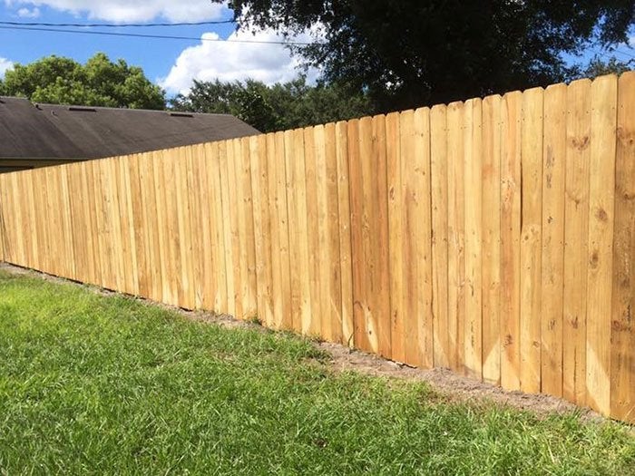 Fence Central Wood style