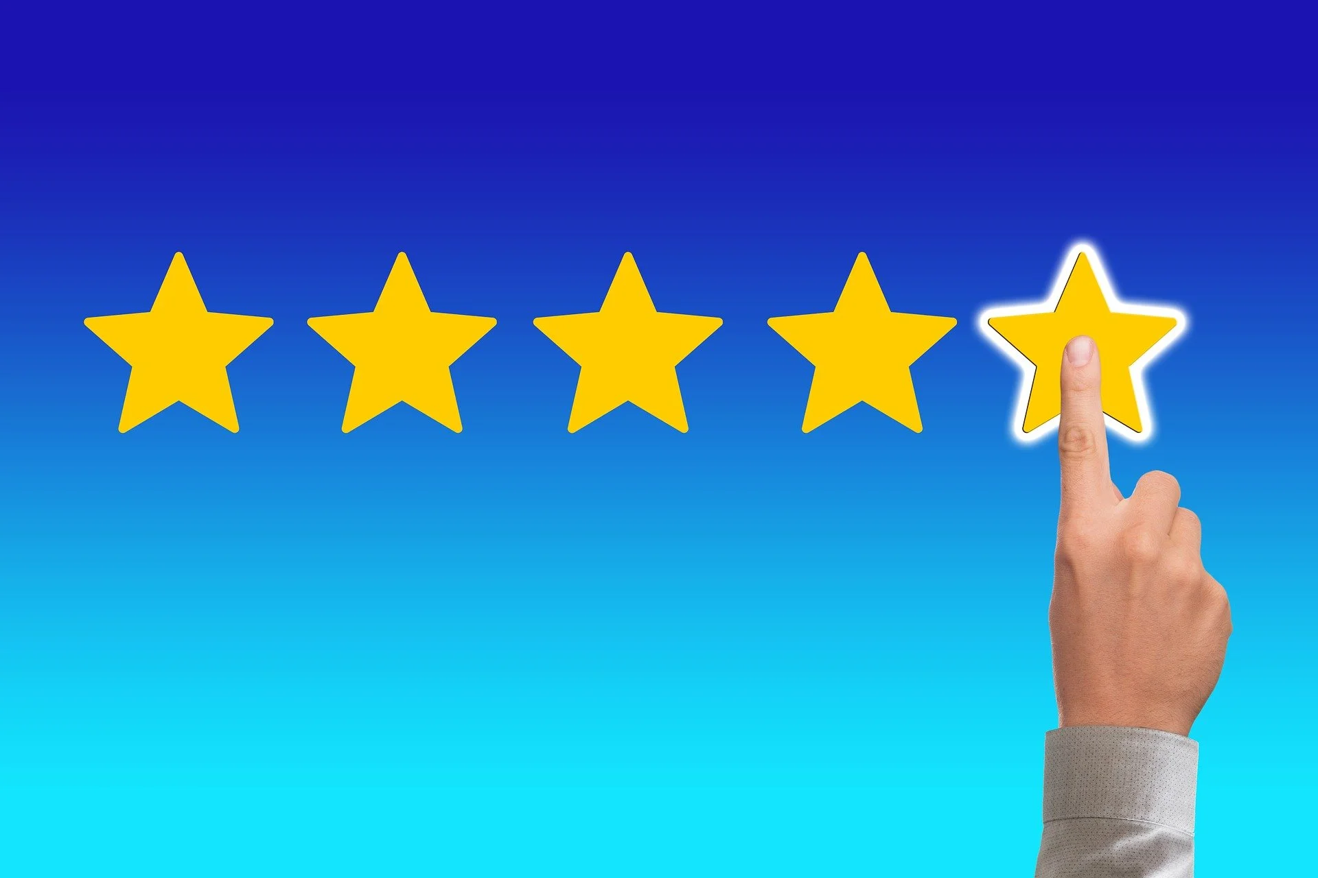 5 star review artwork