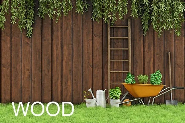 wood fence