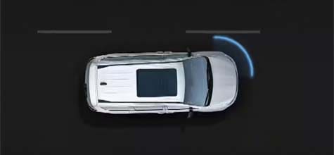 lanesense lane departure warning with lane keep assist