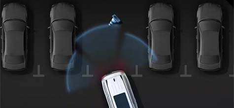 parksense rear park assist system
