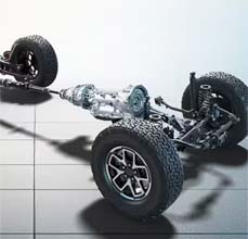 rock-trac heavy-duty part-time 4x4 system