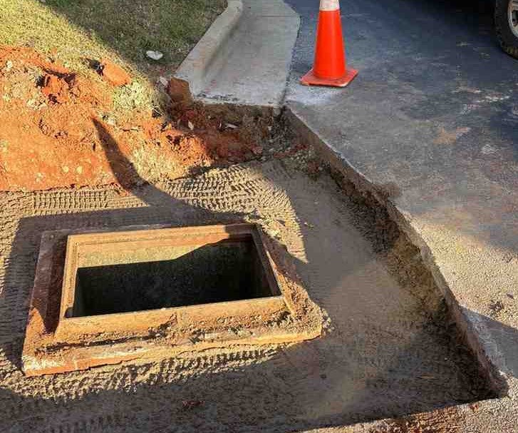 Sinkhole repair in North Carolina