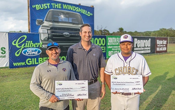 Okeechobee Baseball Player Hits Homerun