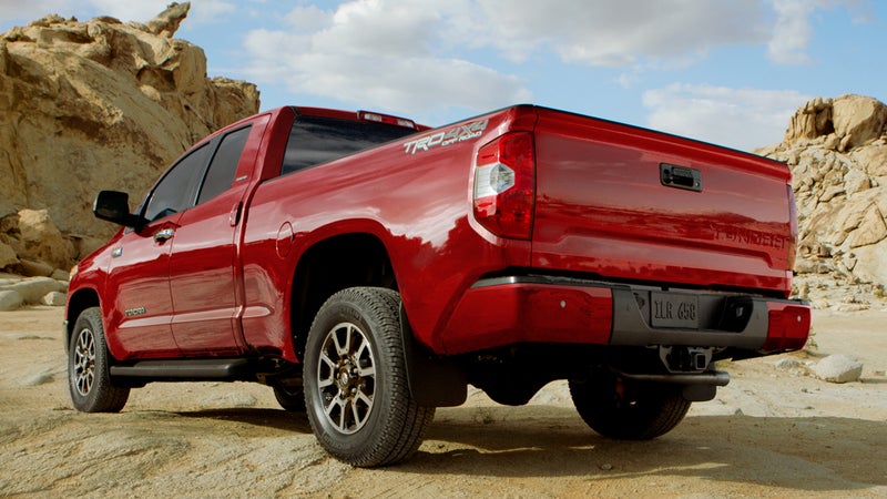 Toyota truck.