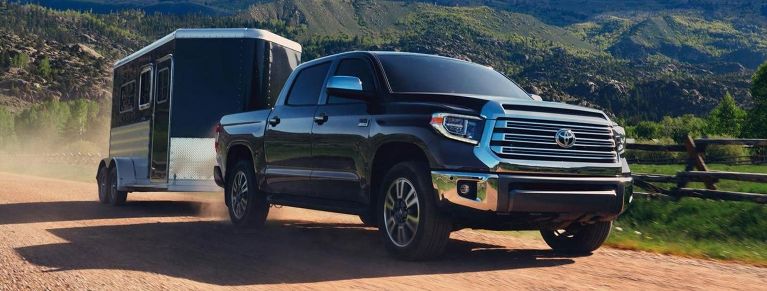 A Toyota Tundra truck.