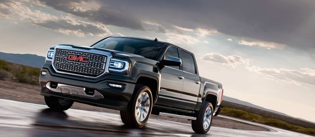 Black GMC Sierra AT4X pickup truck.