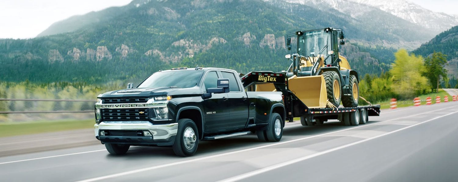 Black pickup truck.