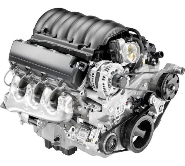 Close-up of a Chevrolet EcoTec turbocharged engine featured in the EcoTec vs EcoBoost comparison