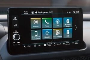 An interior shot of a 2023 Honda HR-V near Orangeburg, South Carolina.