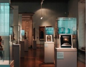 Interior of a museum near Orangeburg, SC