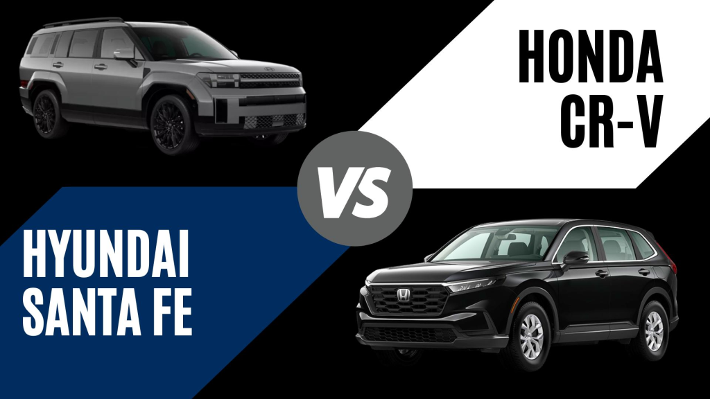 
2026 Hyundai Santa Fe compared to 2026 Honda CR-V at McCarthy Hyundai of Topeka dealership in Topeka Kansas