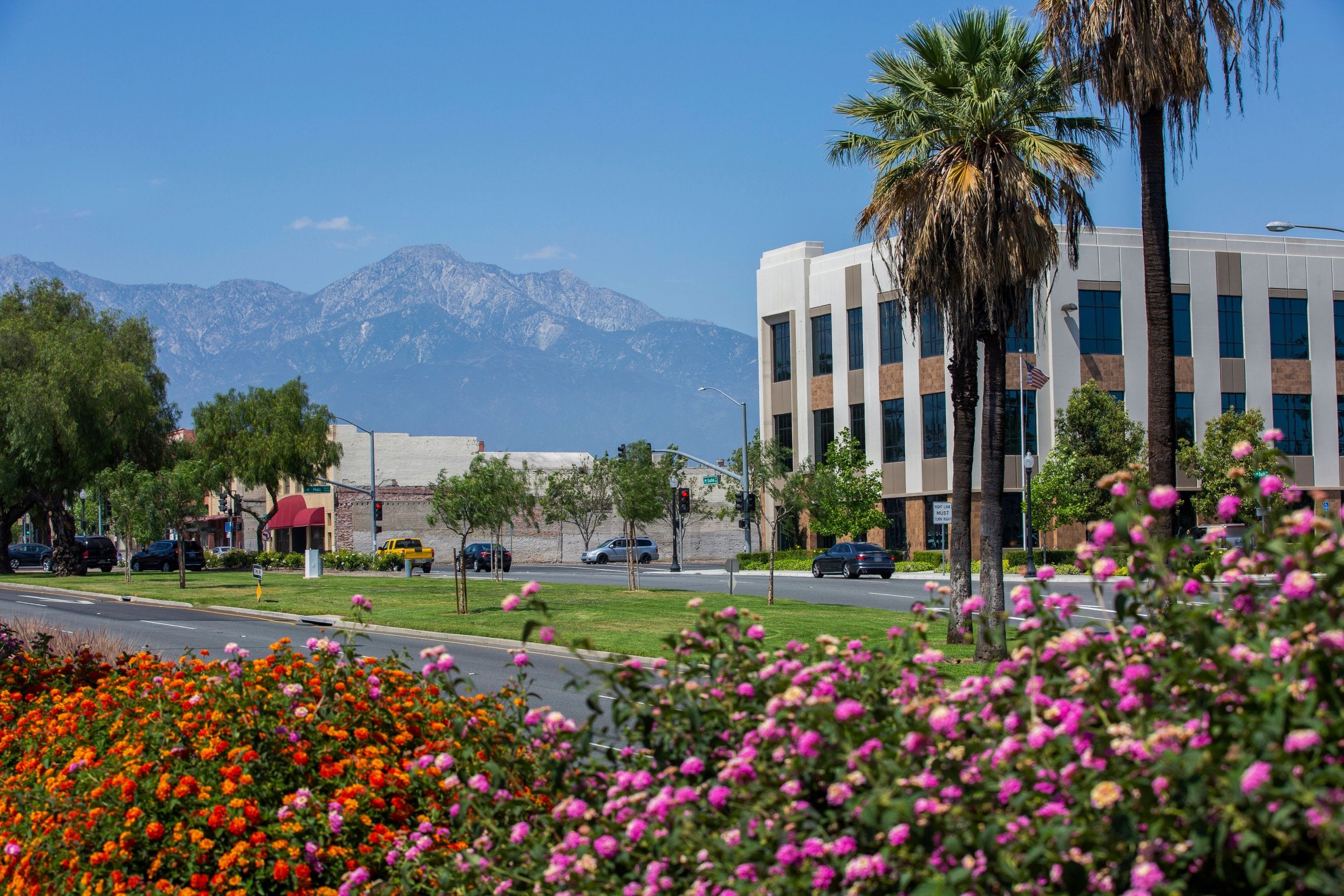 Scenic area in ontario california