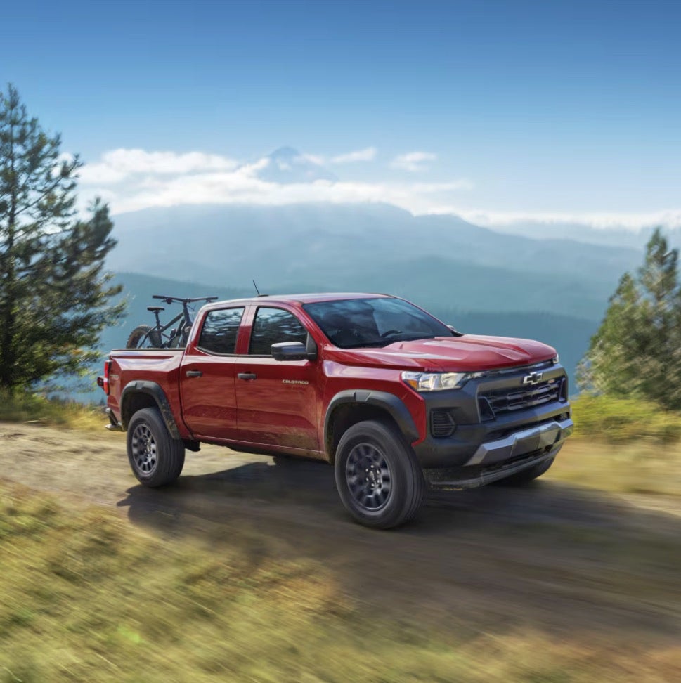 New Chevy Colorado Trail Boss red