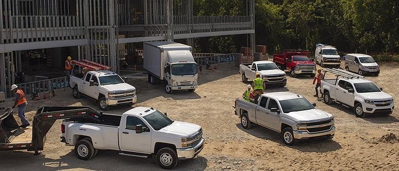 Chevrolet Truck Lineup.
