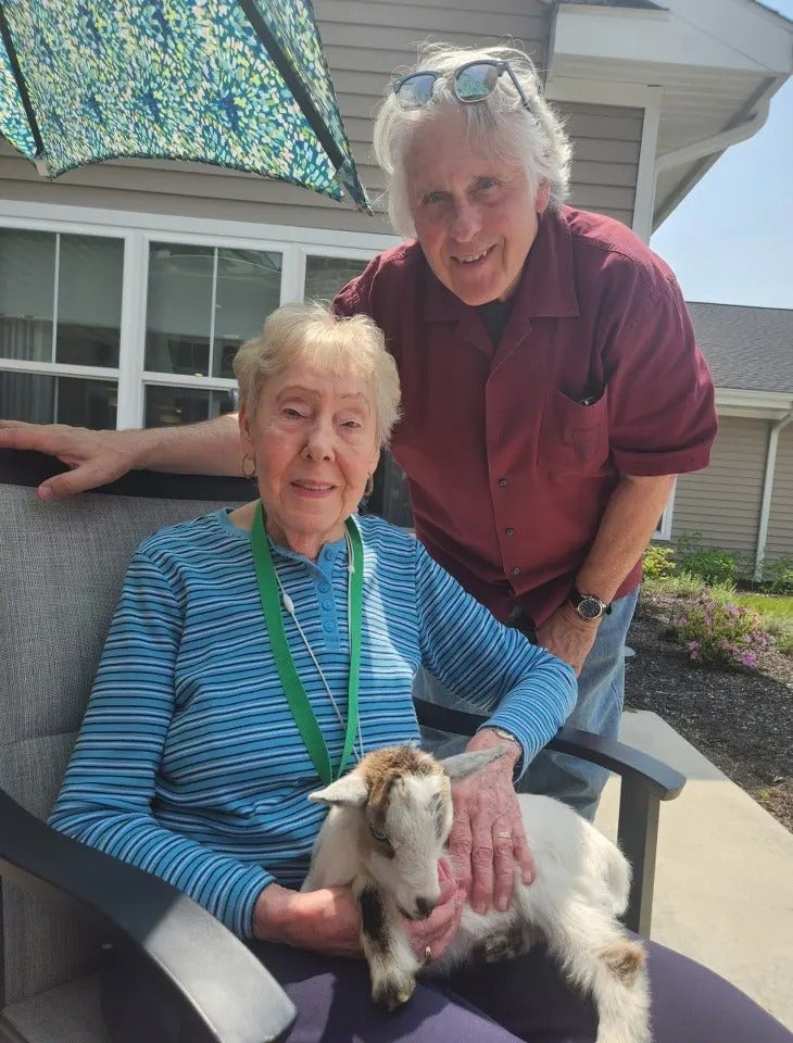 Mother’s Day with Batz Farm baby goats