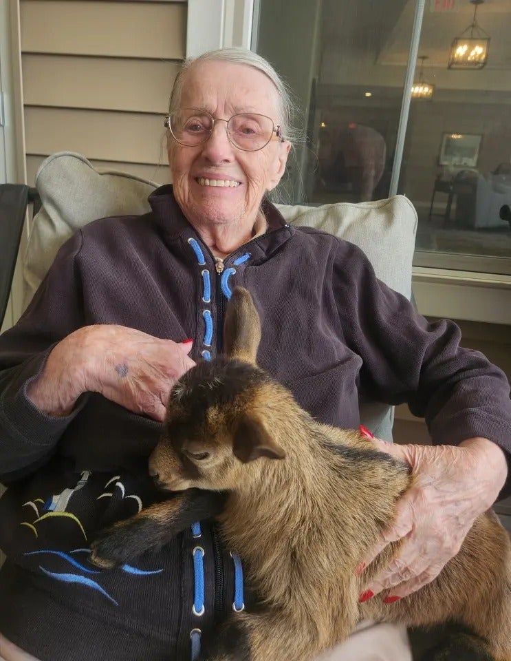 Mother’s Day with Batz Farm baby goats