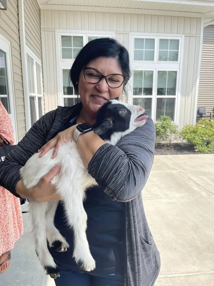 Mother’s Day with Batz Farm baby goats