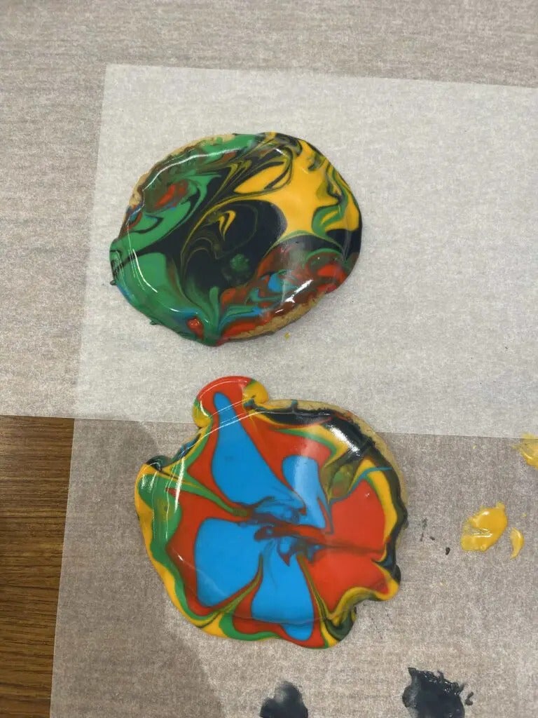 Tie-Dye Cookie Decorating