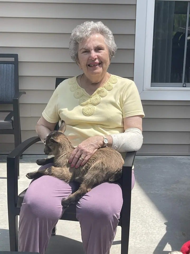 Mother’s Day with Batz Farm baby goats