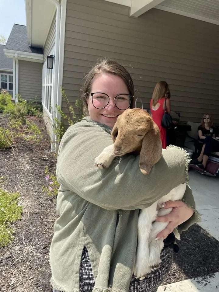 Mother’s Day with Batz Farm baby goats