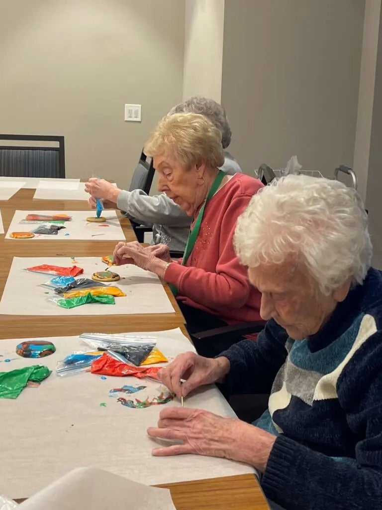 Tie-Dye Cookie Decorating