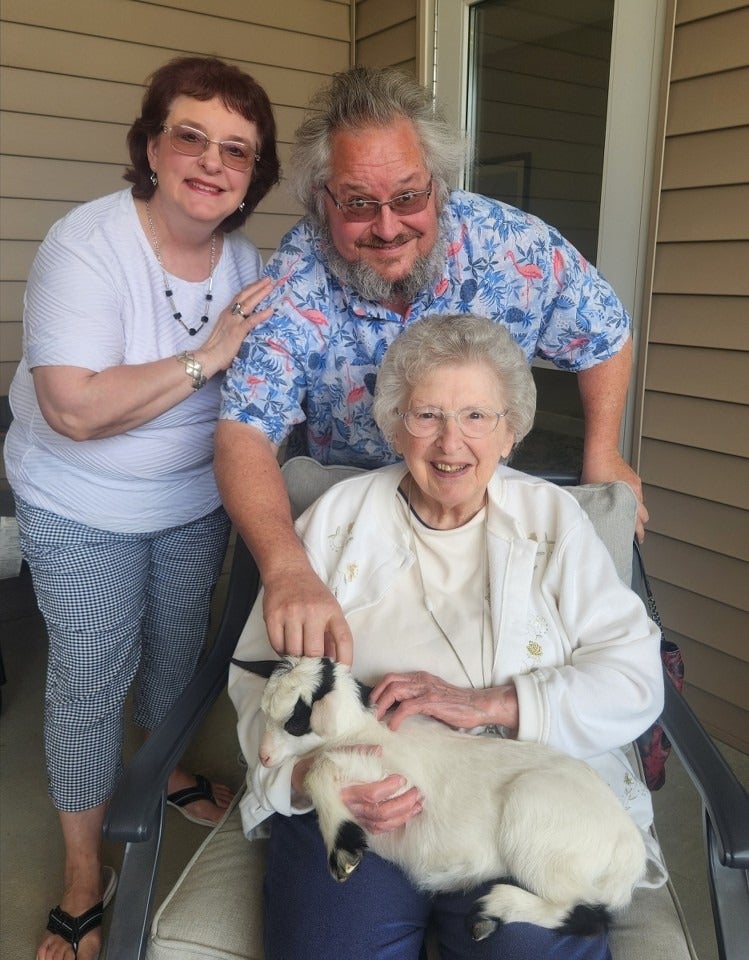 Mother’s Day with Batz Farm baby goats