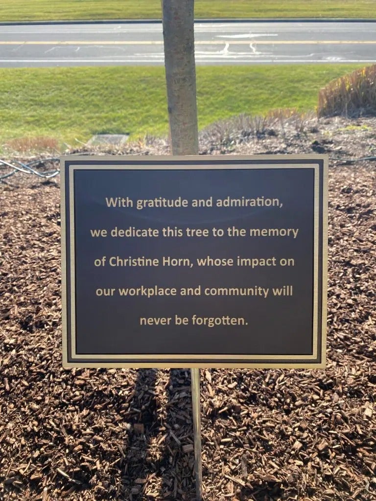 Christine Horn Tree Dedication
