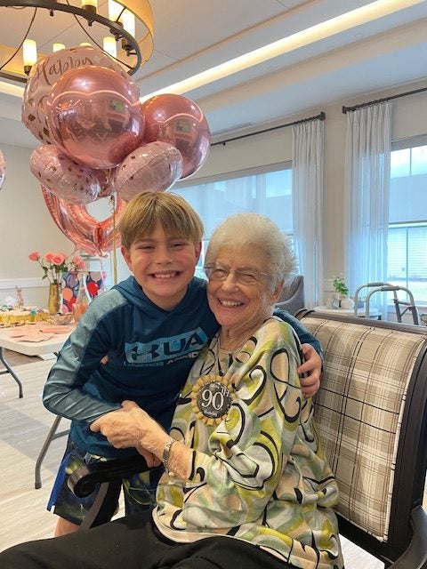 90 year old birthday