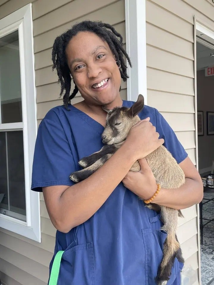 Mother’s Day with Batz Farm baby goats