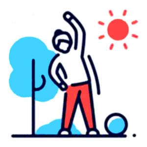Senior people line design style icons set. Elderly care, activities, health problems. Rehabilitation, driving, gardening, fall, brain disorder prevention, gymnastics, disabled, loneliness, insurance