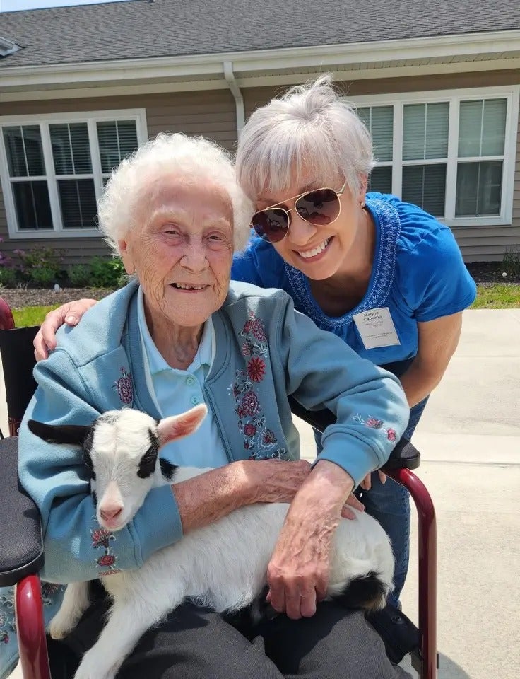 Mother’s Day with Batz Farm baby goats