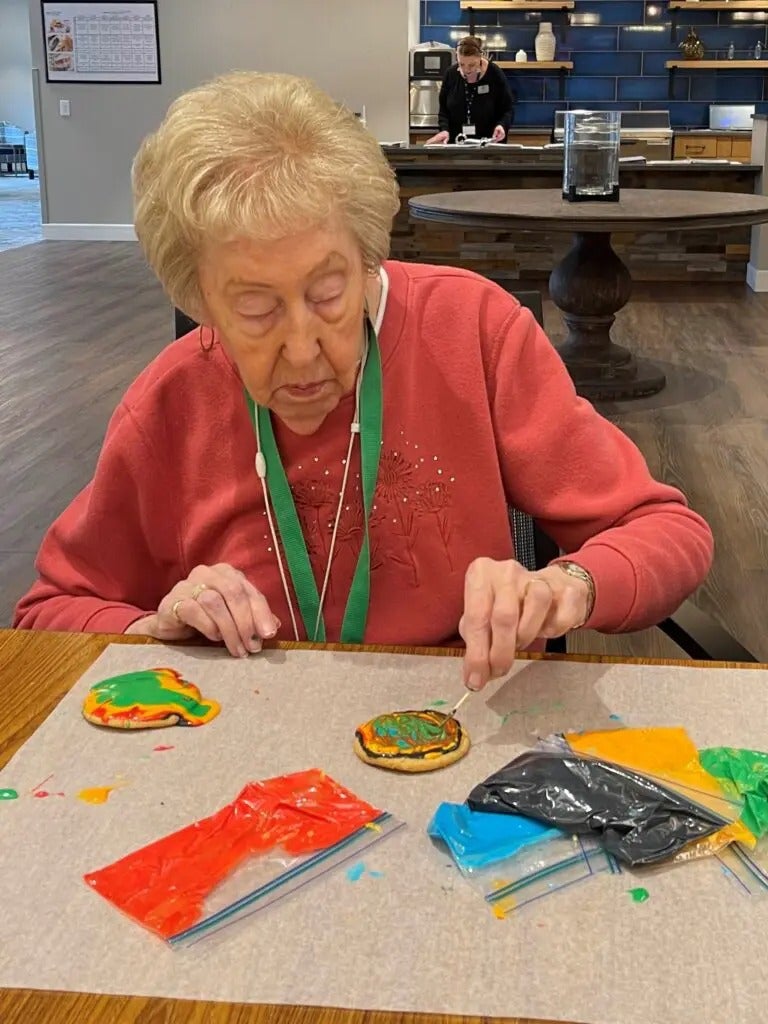 Tie-Dye Cookie Decorating