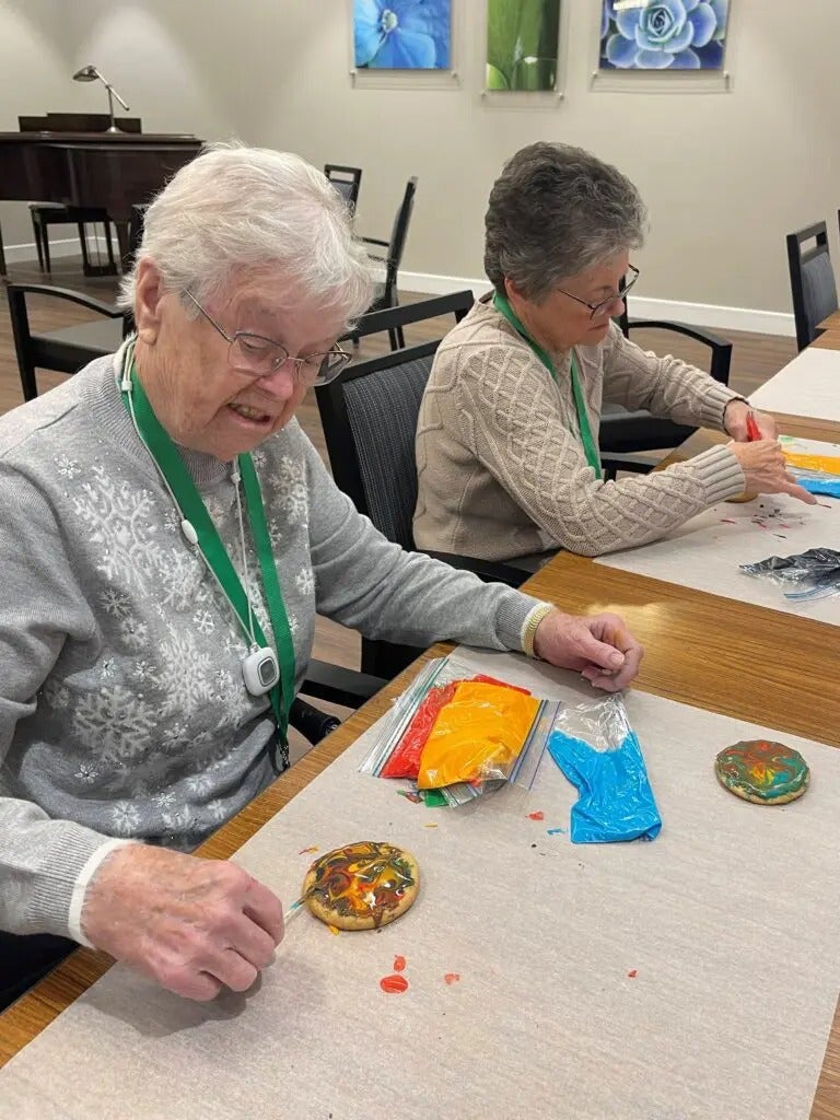 Tie-Dye Cookie Decorating