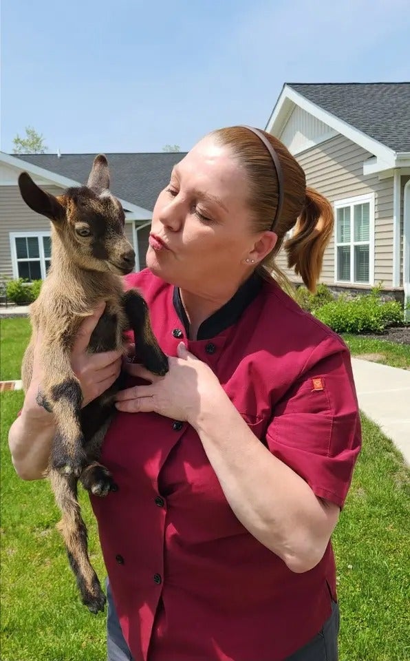 Mother’s Day with Batz Farm baby goats