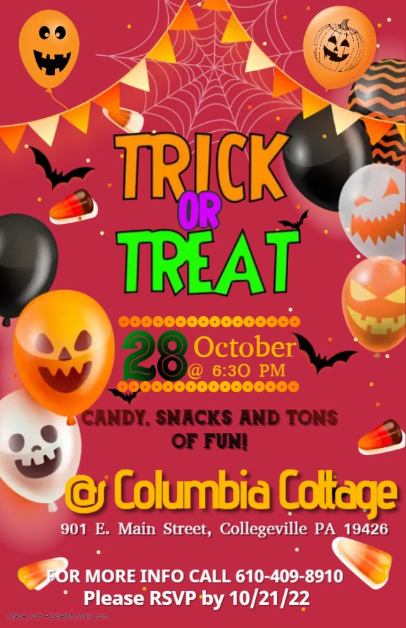 Trick or Treat Flyer