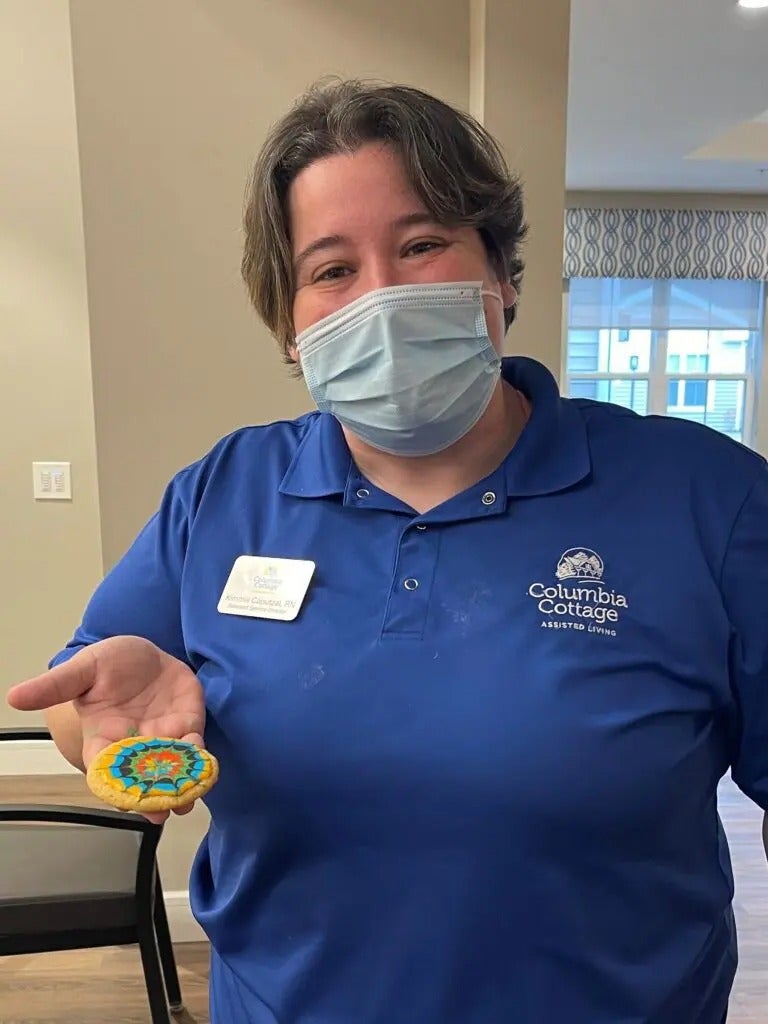 Tie-Dye Cookie Decorating