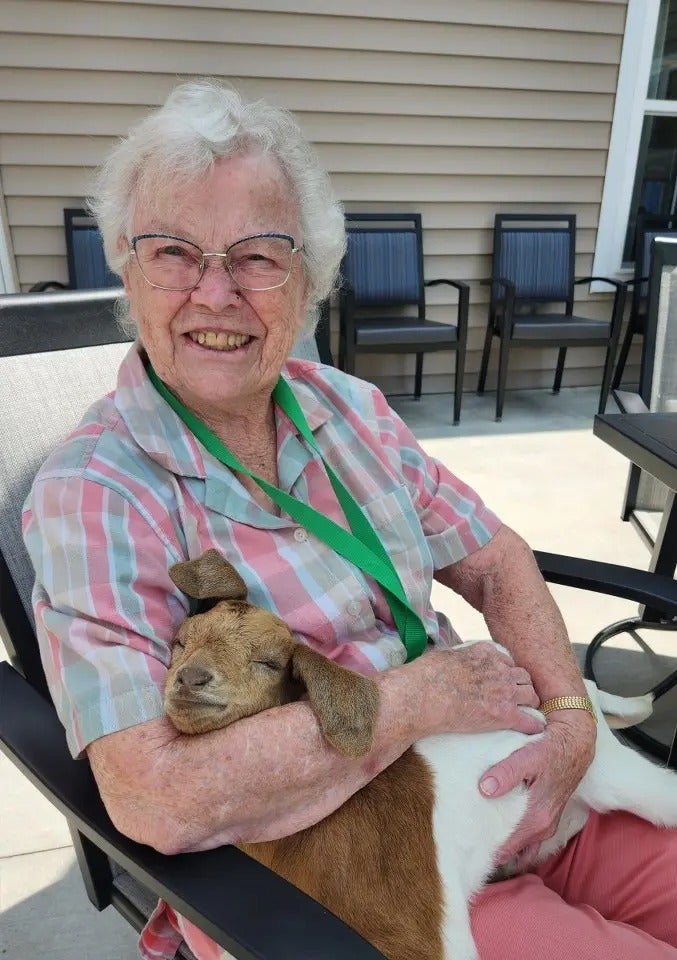Mother’s Day with Batz Farm baby goats