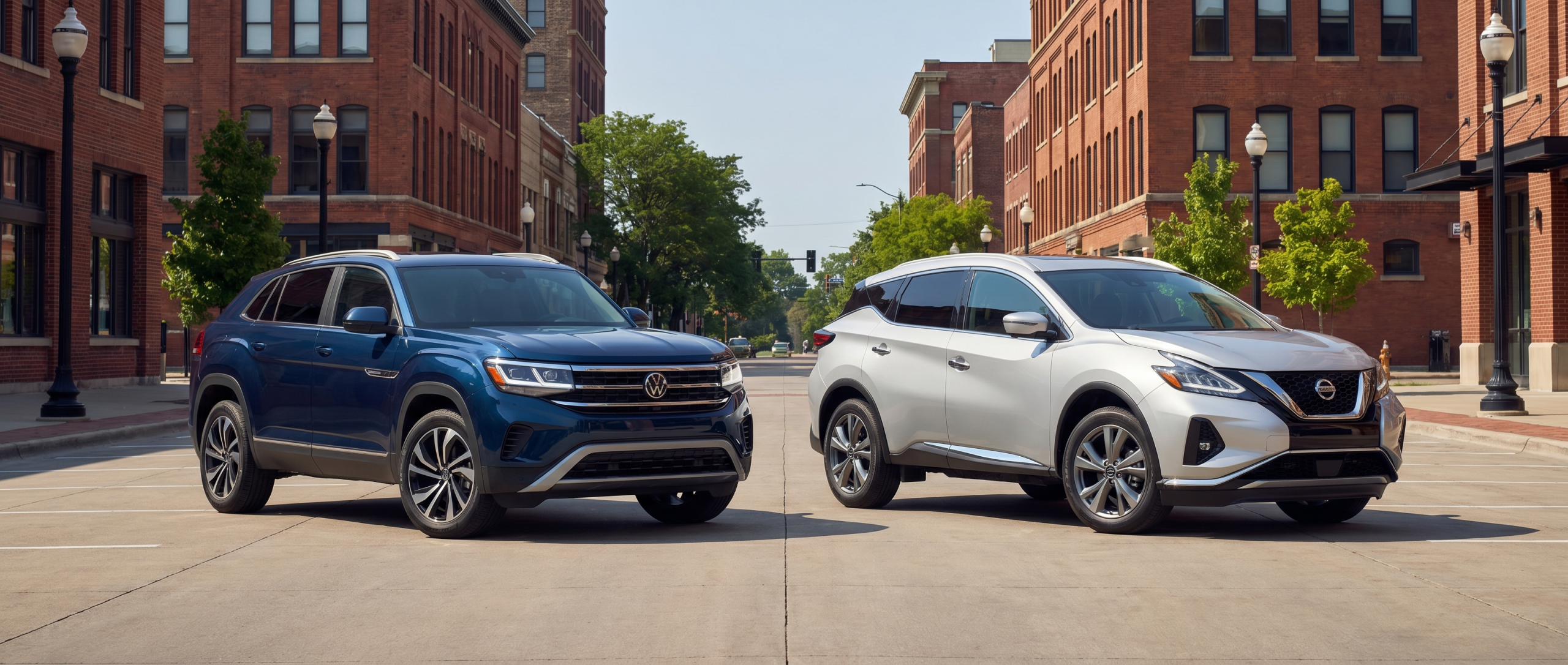 Volkswagen Atlas Cross Sport comparison with Nissan Murano in Spartanburg SC