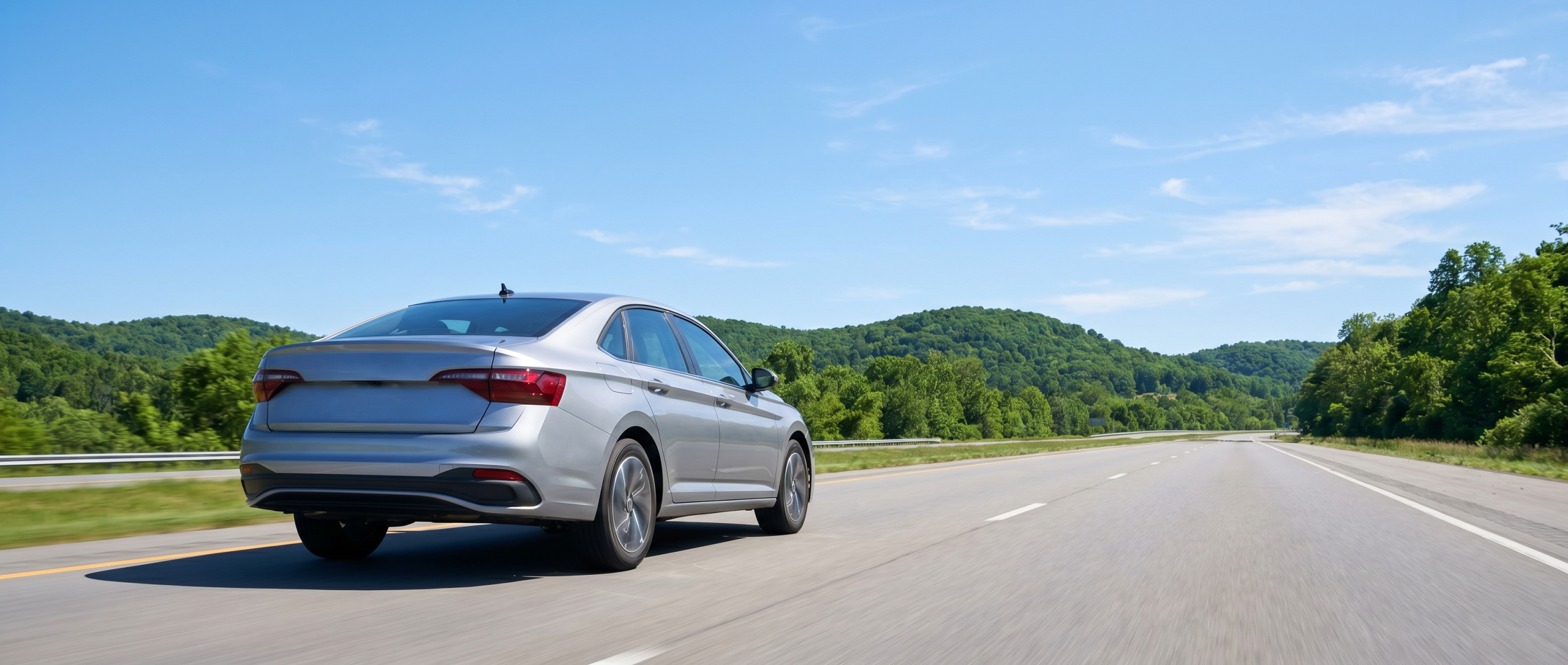 Volkswagen Jetta on I-26 near Spartanburg SC for long-distance commuting