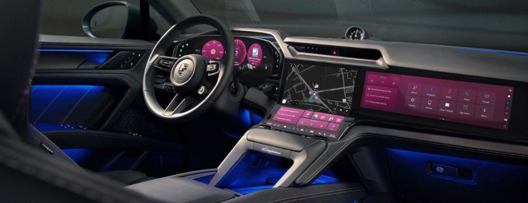 Interior Design Features of the Porsche Cayenne Electric