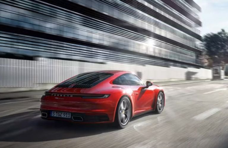 Red Porsche