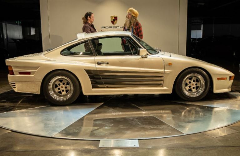 vintage Porsche at Porsche Santa Clarita
