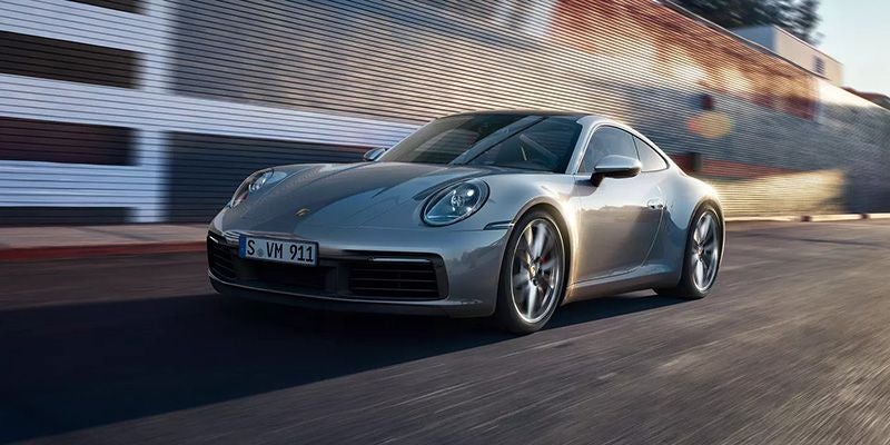 2020 Porsche 911 in dolomite silver