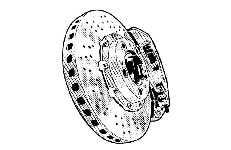 Porsche Ceramic Composite Brake