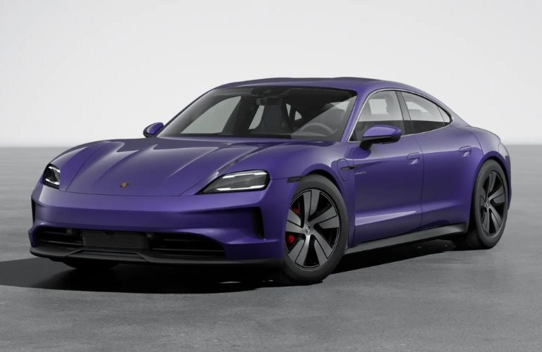 2025 Porsche Taycan 4S in Purple Sky Metallic color