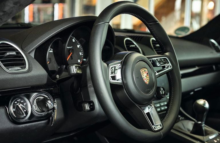 interior of a 2022 Porsche 718 Porsche Cayman
