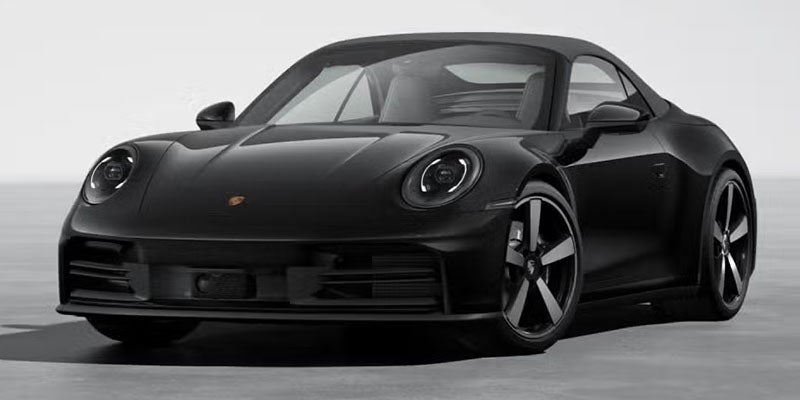 Black Porsche 911 Turbo S