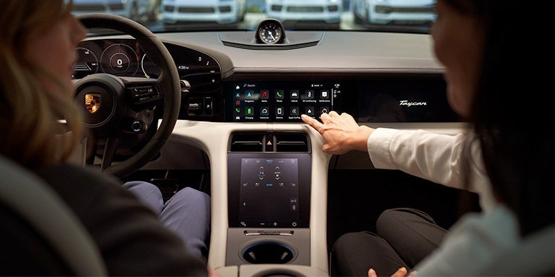 New 2024 Porsche Taycan Interior