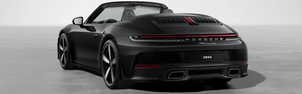Porsche convertible